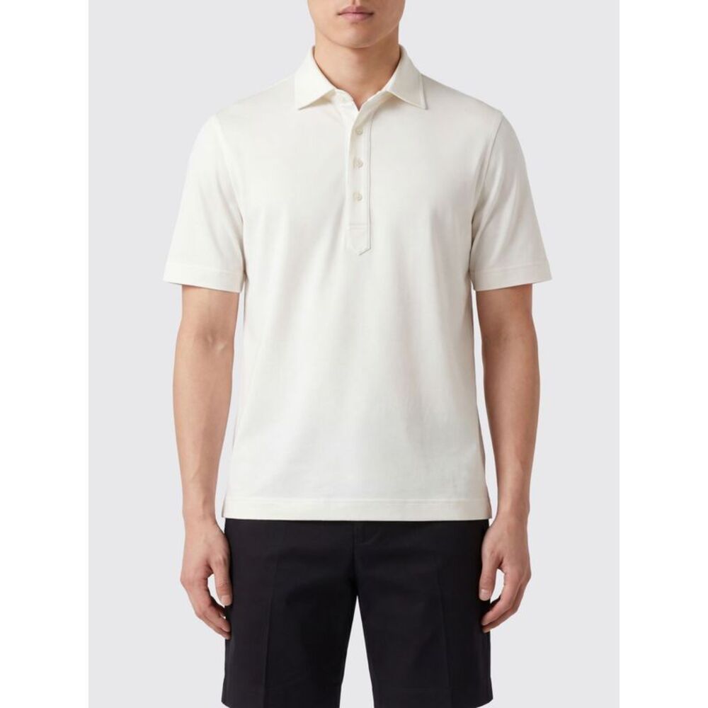 Zegna Polo Shirt Men White